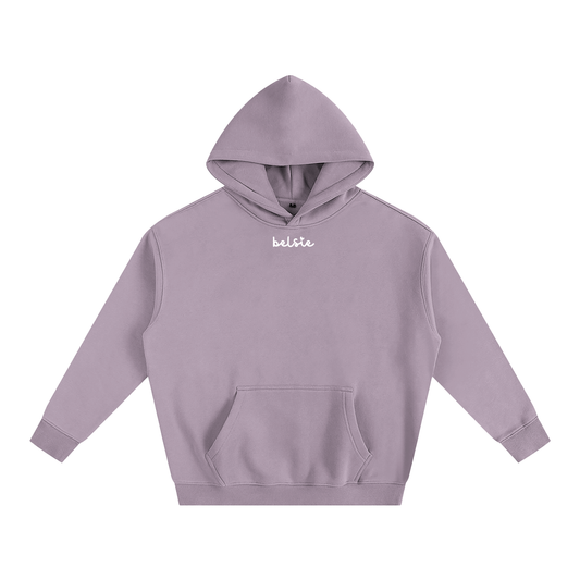 LOVE YOU MORE Purple Hoodie
