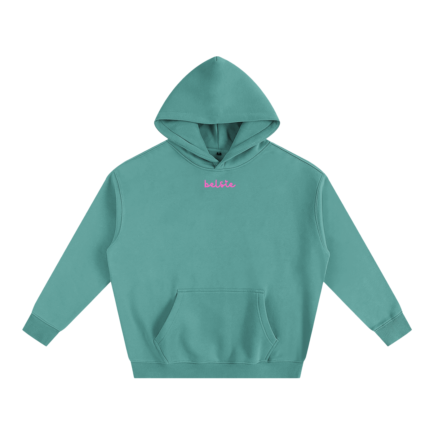 LOVE YOU MORE Green Hoodie